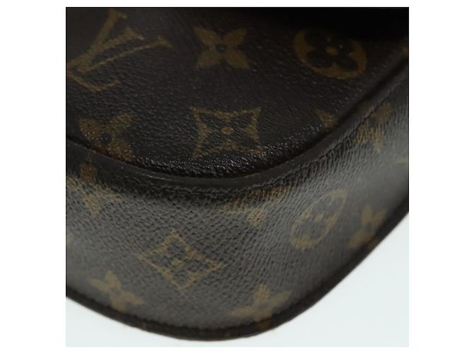 Saint-Cloud LOUIS VUITTON Monogram Saint Cloud MM Borsa a Spalla M51243 LV Auth bs18135 Monogramma - vista 17