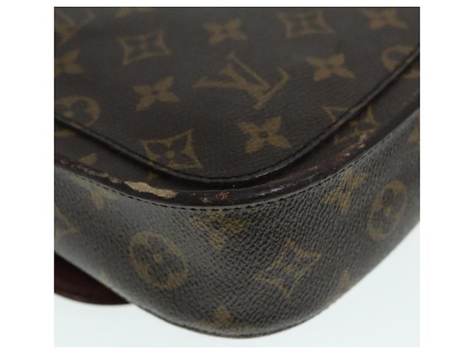Saint-Cloud LOUIS VUITTON Monogram Saint Cloud MM Borsa a Spalla M51243 LV Auth bs18135 Monogramma - vista 18