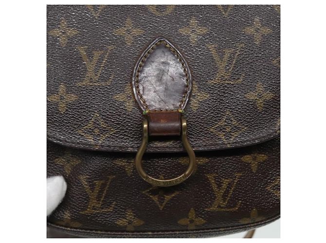 Saint-Cloud LOUIS VUITTON Monogram Saint Cloud MM Borsa a Spalla M51243 LV Auth bs18135 Monogramma - vista 20
