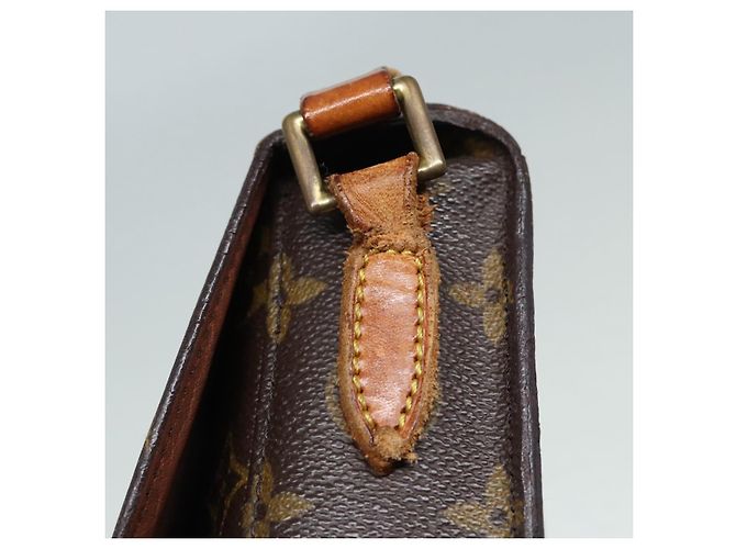 Saint-Cloud LOUIS VUITTON Monogram Saint Cloud MM Borsa a Spalla M51243 LV Auth bs18135 Monogramma - vista 22