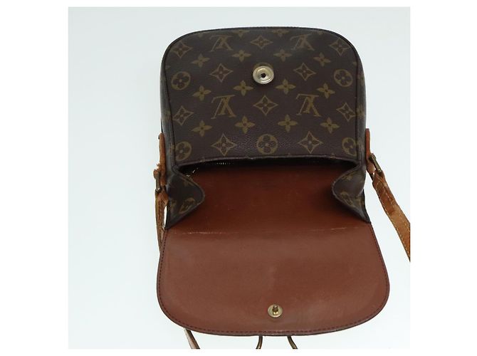 Saint-Cloud LOUIS VUITTON Monogram Saint Cloud MM Borsa a Spalla M51243 LV Auth bs18135 Monogramma - vista 23