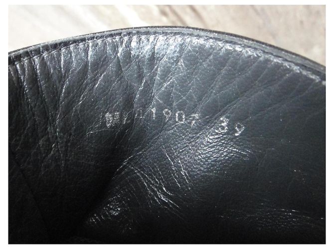 Botines Stuart Weitzman de cuero negro - vista 8