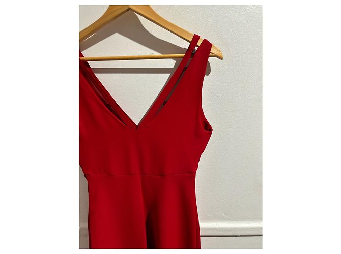 ROBERTO CAVALLI Kleider T.International S Polyester Rot - Ansicht 7