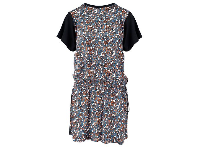 Vestido estampado Paisley de Louis Vuitton - años 10 Negro - vista 2