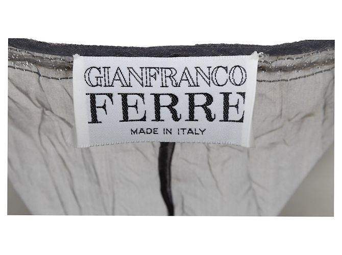 Top trasparente Gianfranco Ferré - anni '90 Grigio - vista 3