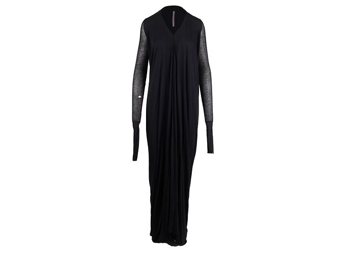 Abito lungo Rick Owens - anni 10 Nero - vista 2
