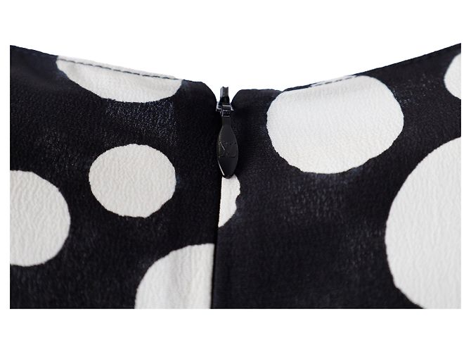 Abito a scacchi e pois Louis Vuitton - anni '10 Bianco - vista 6