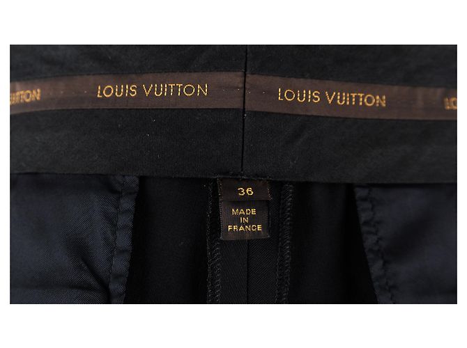 Pantaloni Tailor Louis Vuitton con Dettagli con Cerniera - '10s Nero - vista 5
