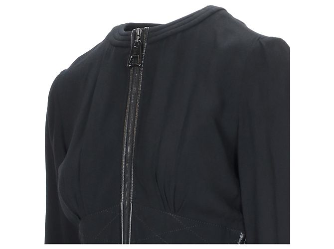 Abito nero con zip Louis Vuitton - anni '10 - vista 3