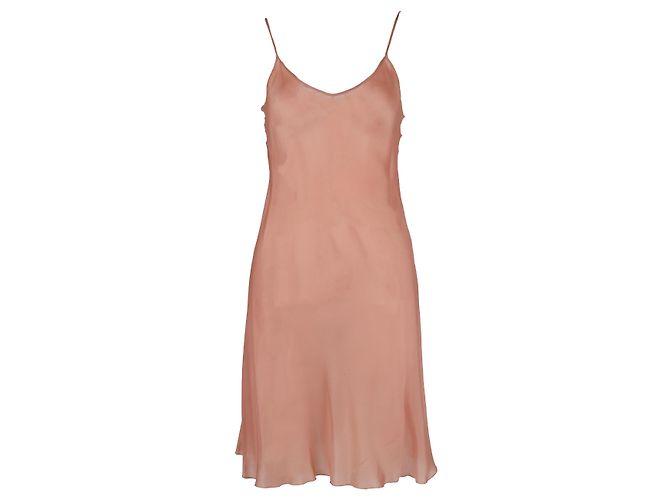 Moschino Spitzenkleid mit rosa Unterhemd - 10er Jahre Schwarz - view 3