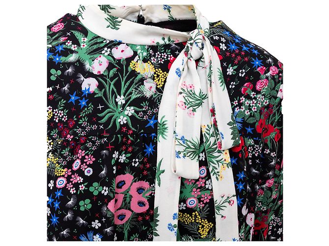 Valentino Garavani Valentino Midikleid mit Blumenmuster - 10er Jahre - Ansicht 5