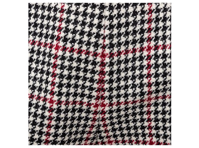 Valentino Garavani Red Valentino Houndstooth Pattern Shorts - '10s - view 3