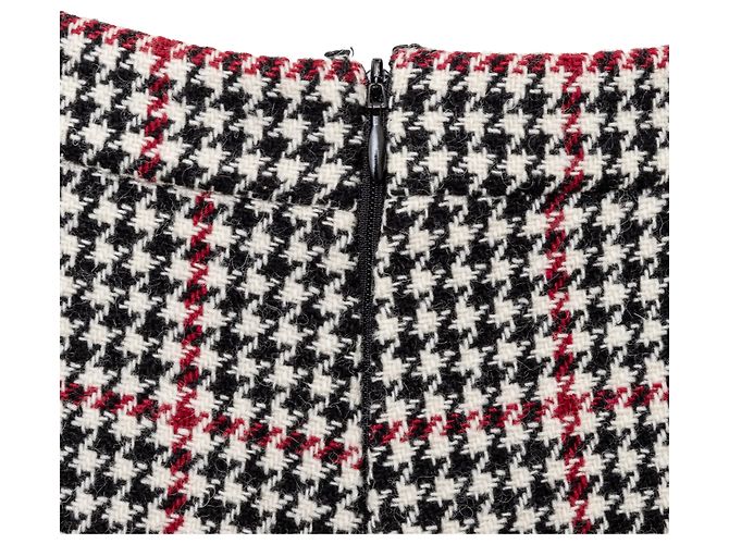 Valentino Garavani Red Valentino Houndstooth Pattern Shorts - '10s - view 5