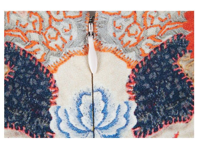 Top peplum floreale caleidoscopio Alexander McQueen - anni '10 Multicolore - vista 4