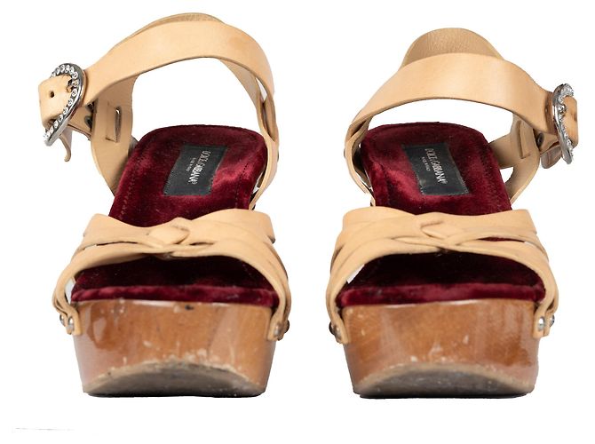 Wedge-Heels mit Riemen von Dolce & Gabbana - '10s Mehrfarben - Ansicht 3