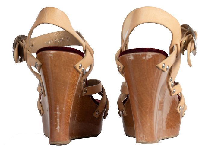 Wedge-Heels mit Riemen von Dolce & Gabbana - '10s Mehrfarben - Ansicht 4