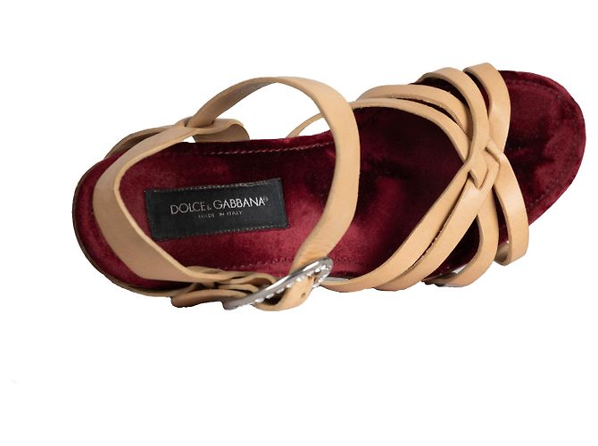 Wedge-Heels mit Riemen von Dolce & Gabbana - '10s Mehrfarben - Ansicht 5