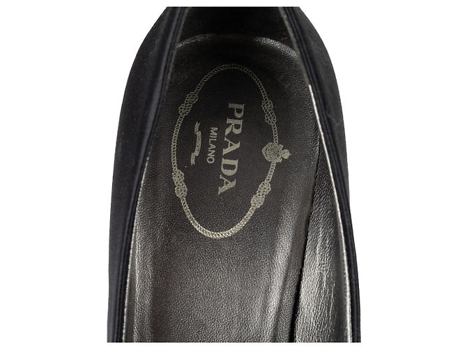 Bow Prada Peeptoe-Pumps - 10er Jahre Schwarz - Ansicht 6