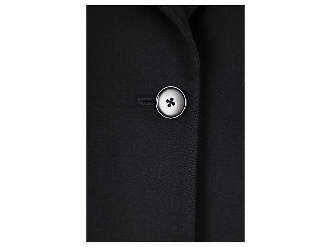 DKNY-Jacke mit Kunstlederbesätzen - 2000er Schwarz - Ansicht 5
