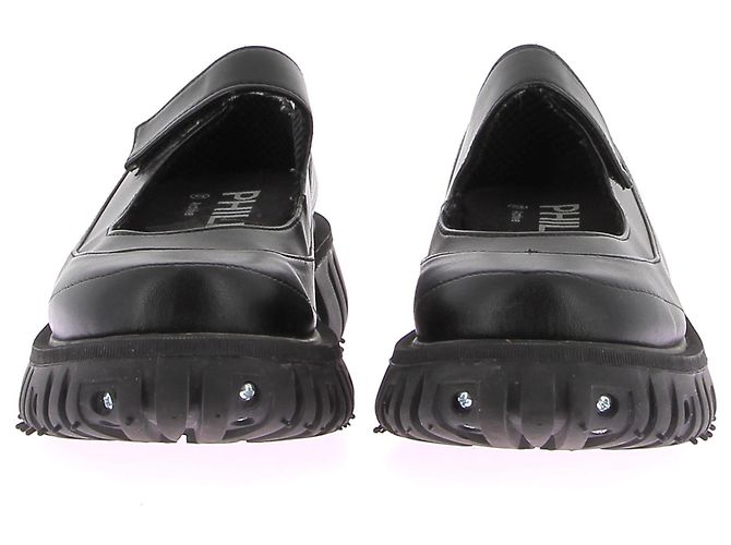 Autre Marque Non Signé / Unsigned mules & clogs T.EU 37 Leather Black - view 4