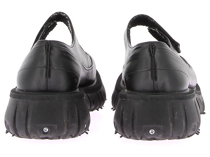 Autre Marque Non Signé / Unsigned mules & clogs T.EU 37 Leather Black - view 5