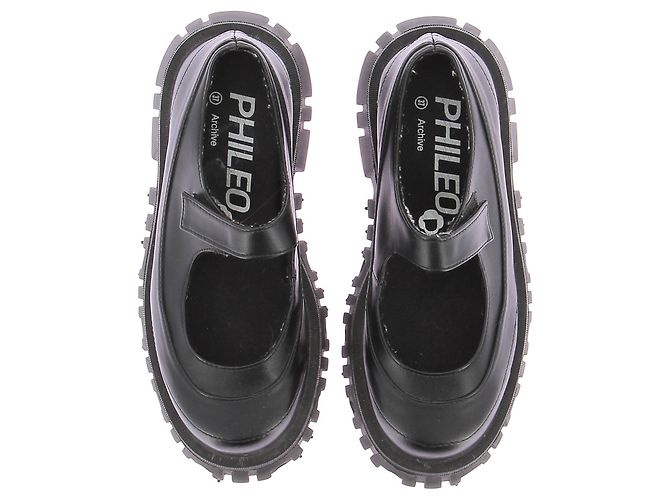 Autre Marque Non Signé / Unsigned mules & clogs T.EU 37 Leather Black - view 6