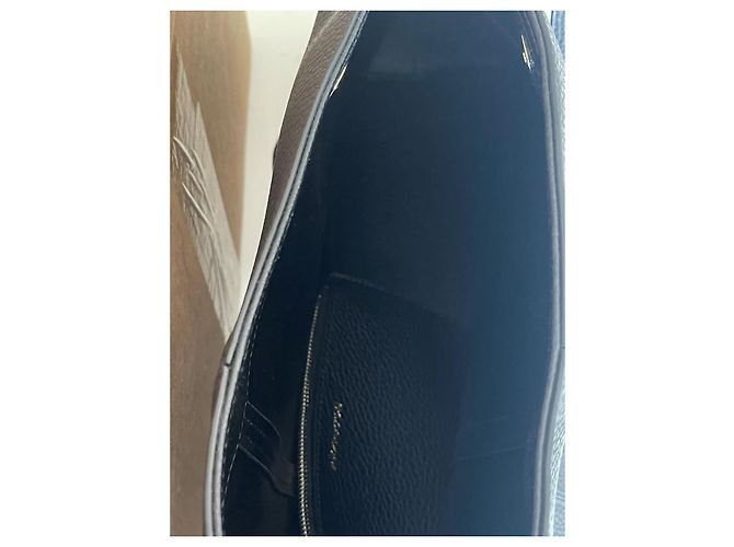 Borsa a tracolla Emporio Armani in pelle nera Nero - Ansicht 2