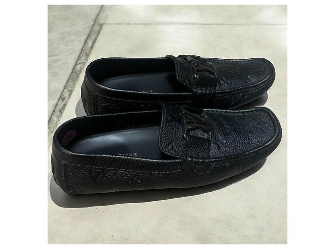 Mocassino Monte Carlo da uomo Louis Vuitton Nero - vista 2