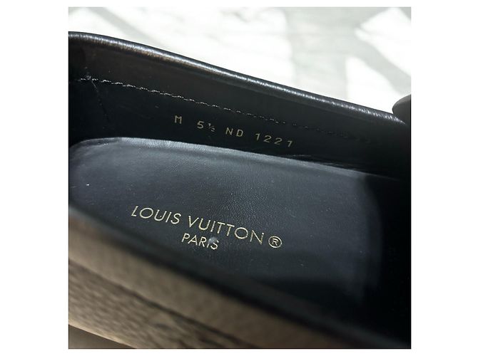 Mocassino Monte Carlo da uomo Louis Vuitton Nero - vista 4