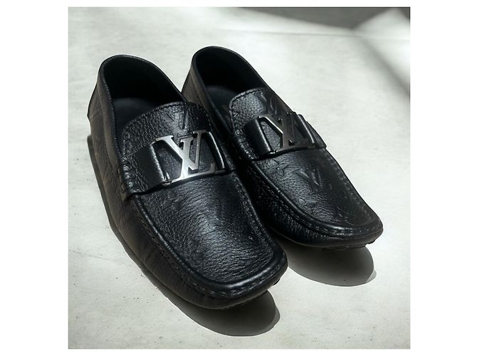 Mocassino Monte Carlo da uomo Louis Vuitton Nero - vista 7