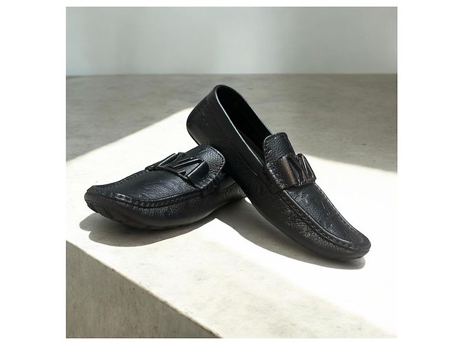 Mocassino Monte Carlo da uomo Louis Vuitton Nero - vista 9