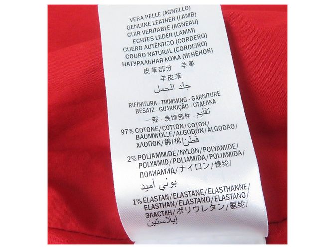 Gucci Lammleder Bomberjacke mit GUCCY-Logo Golden - Ansicht 11
