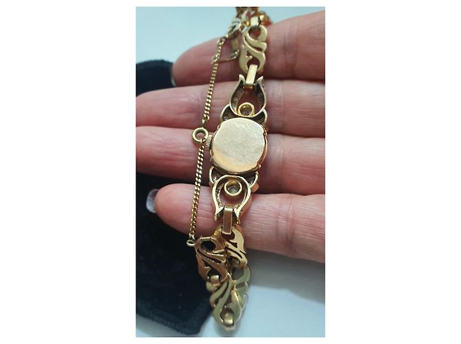 Reloj OMEGA de colección en oro de 18 quilates y diamantes - vista 11