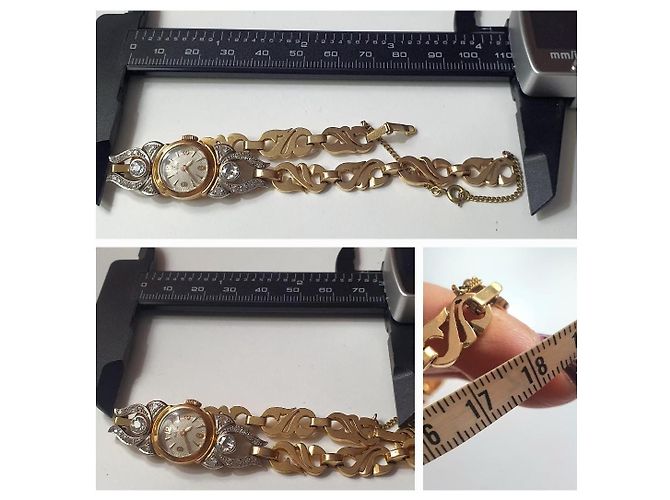 Reloj OMEGA de colección en oro de 18 quilates y diamantes - vista 12