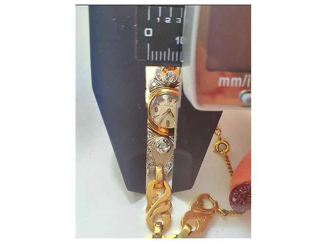 Reloj OMEGA de colección en oro de 18 quilates y diamantes - vista 15