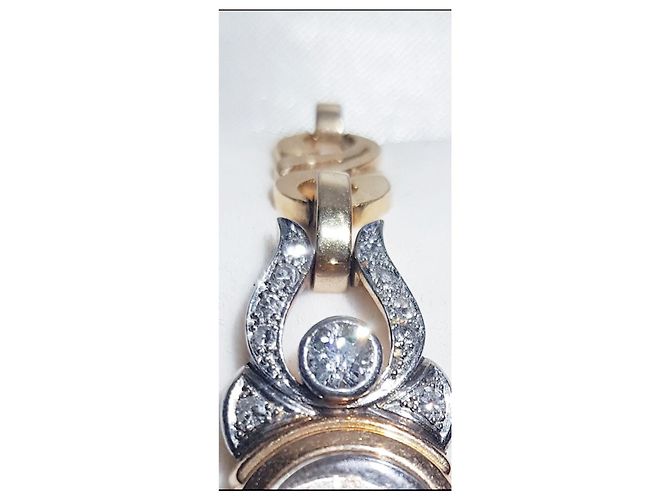 Reloj OMEGA de colección en oro de 18 quilates y diamantes - vista 5