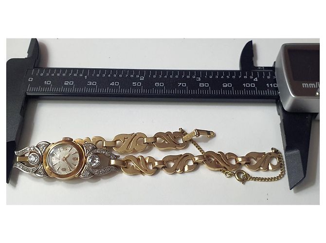 Reloj OMEGA de colección en oro de 18 quilates y diamantes - vista 9