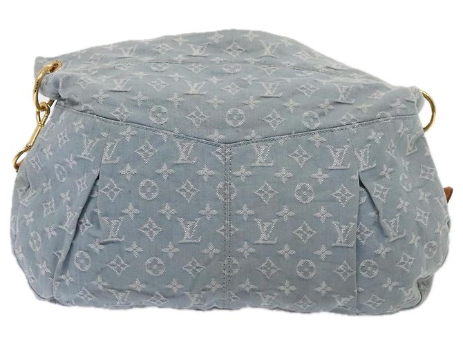 LOUIS VUITTON Bolsa de hombro Daily GM en denim Monogram azul M40492 LV Auth 90166 - vista 2