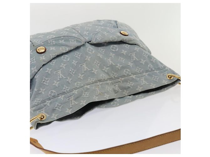 LOUIS VUITTON Bolsa de hombro Daily GM en denim Monogram azul M40492 LV Auth 90166 - vista 6