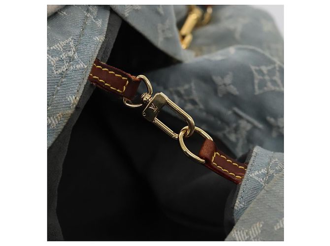 LOUIS VUITTON Bolsa de hombro Daily GM en denim Monogram azul M40492 LV Auth 90166 - vista 9