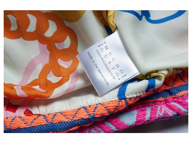 Autre Marque Freut mich, multineon ethnische gewebte Jacke Mehrfarben - Ansicht 5