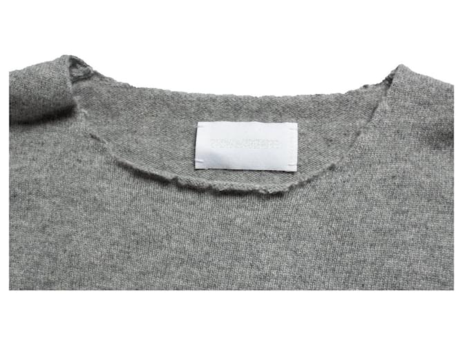 Zadig & Voltaire, grauer Strickpullover aus Kaschmir - Ansicht 5