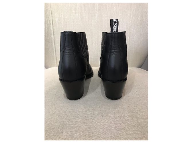 DIOR Botines T.EU 38 Cuero - vista 4