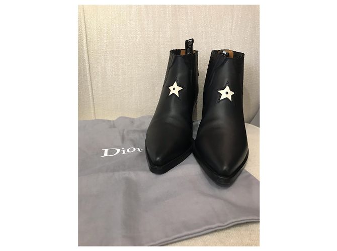 DIOR Botines T.EU 38 Cuero - vista 7