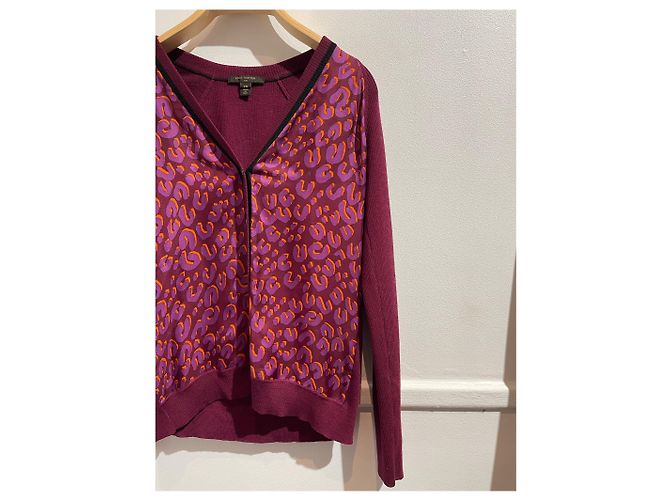 LOUIS VUITTON Strickwaren T.International XS Wolle Bordeaux - Ansicht 2