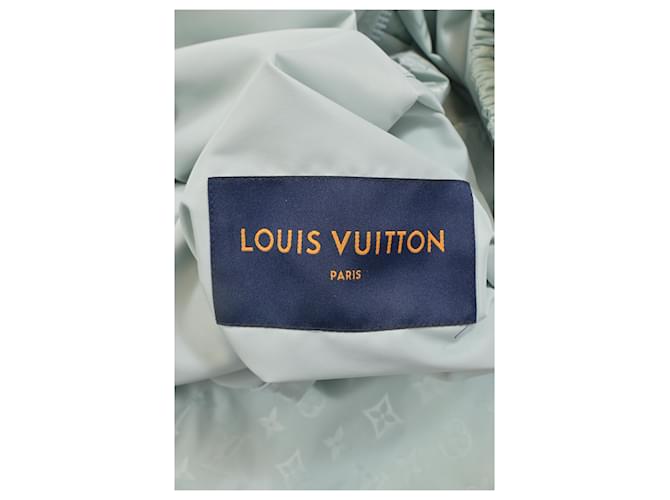 Reversible Windbreaker Monogram Louis Vuitton aus hellblauem Nylon - Ansicht 10
