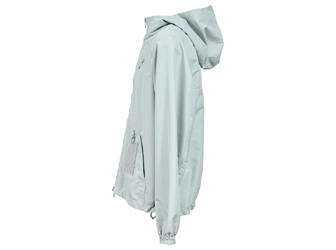 Reversible Windbreaker Monogram Louis Vuitton aus hellblauem Nylon - Ansicht 2