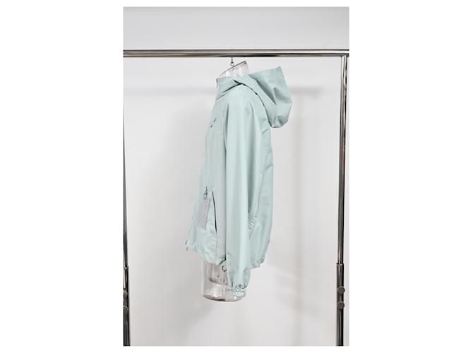 Reversible Windbreaker Monogram Louis Vuitton aus hellblauem Nylon - Ansicht 7
