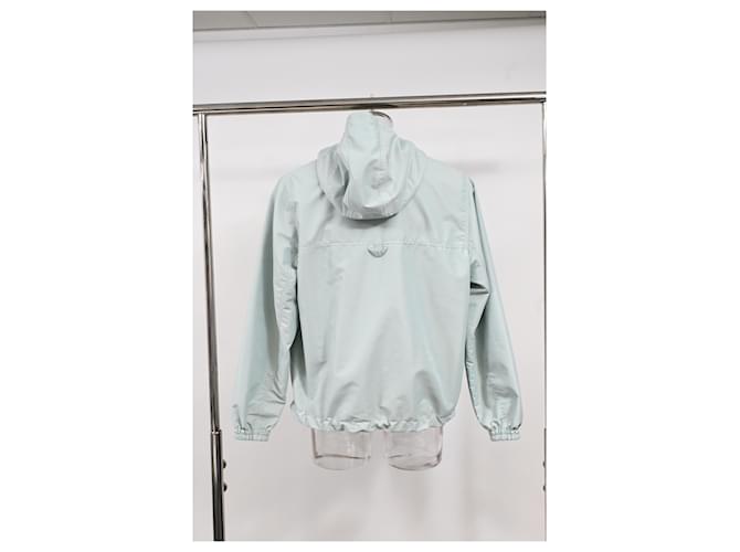 Reversible Windbreaker Monogram Louis Vuitton aus hellblauem Nylon - Ansicht 8