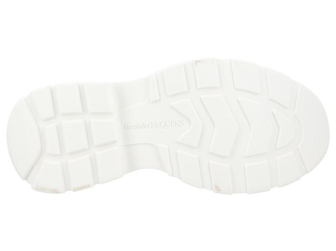 Alexander McQueen Tread Slick Boots 'White Graffiti' - view 4